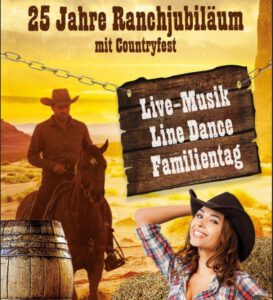 04. – 06. Juli 2025 – Feiert mit uns das 25-jährige Jubiläum der Stockborn Ranch!